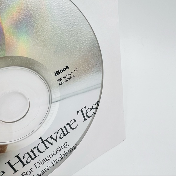 Apple Hardware Test Software CD Disc for iMac SW Version 1.2 For Diagnosing - Picture 2 of 2